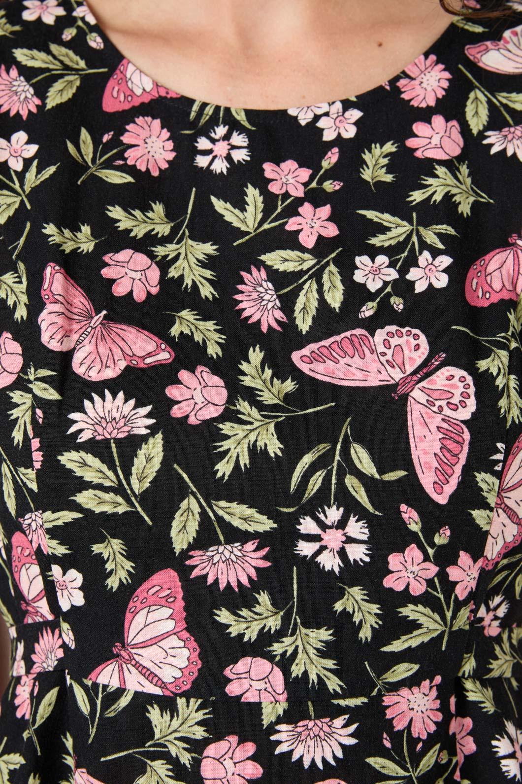 Yvette Butterfly Mini Dress