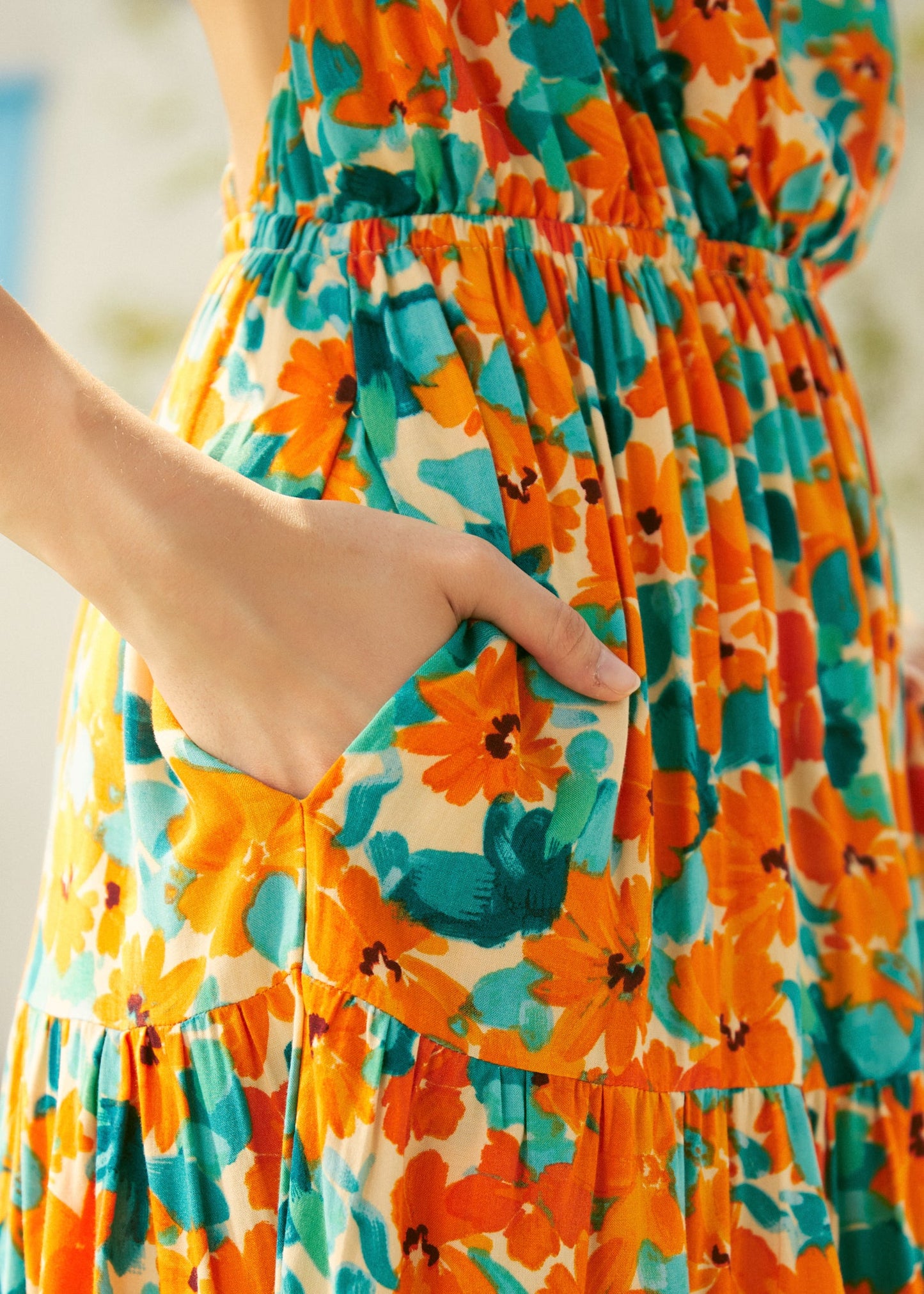 Twists &amp; Tendrils Overall Midi Dress