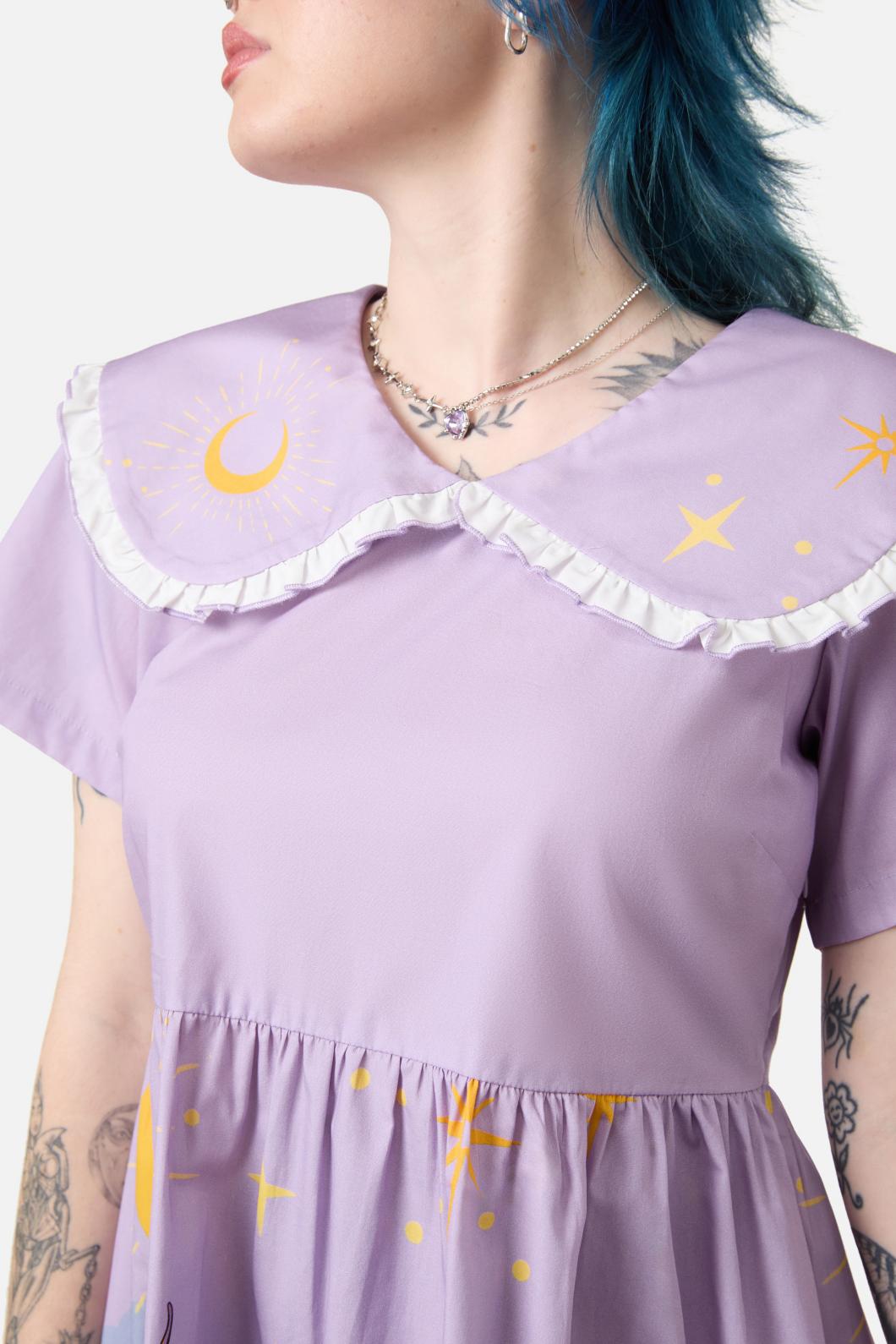 Goodnight Bunny Border Dress