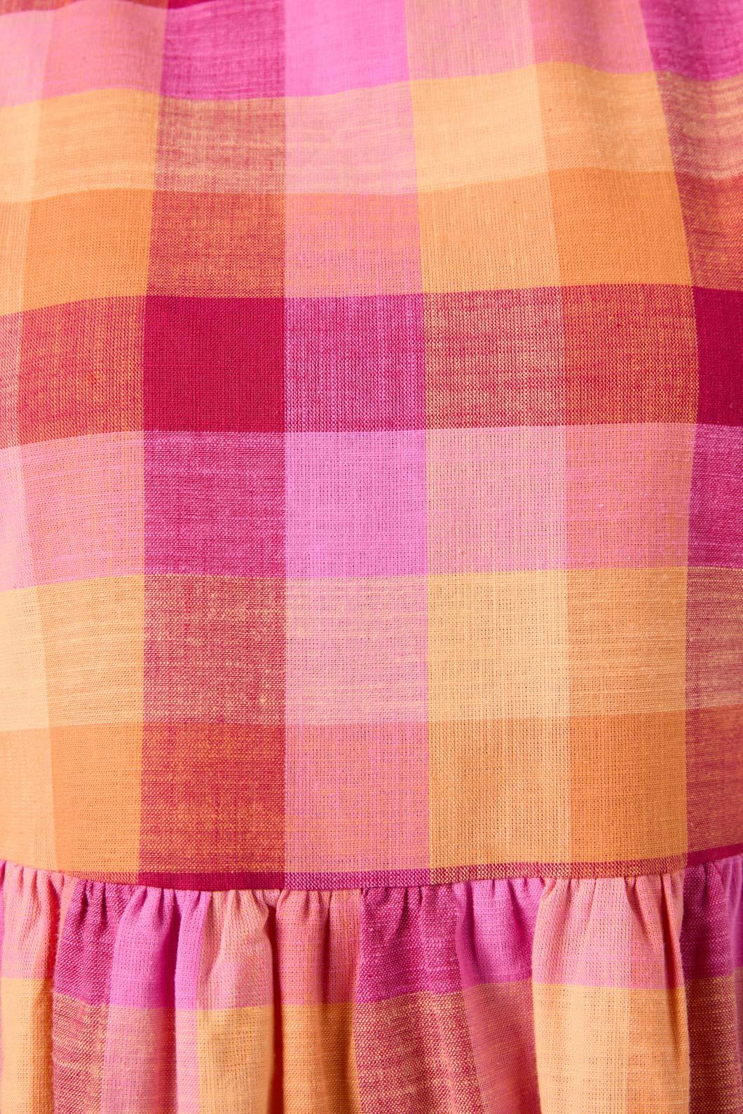 Maxine Check Smock Dress